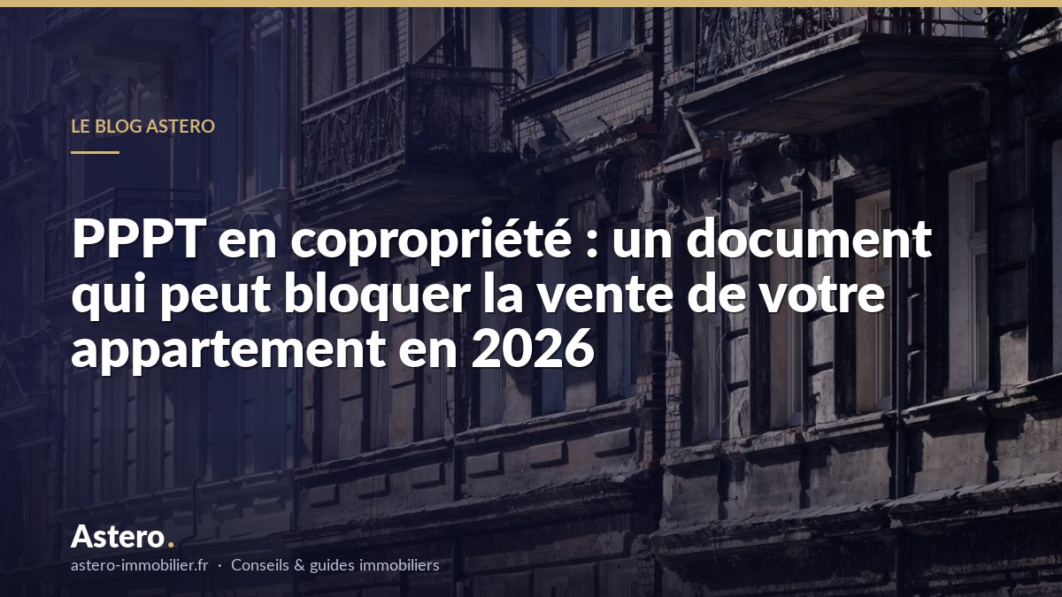 PPPT en copropriété : un document qui peut bloquer la vente de votre appartement en 2026